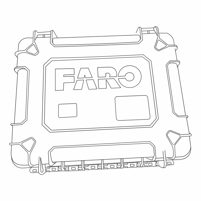 Faro Blink - Geantă de transport pentru scaner