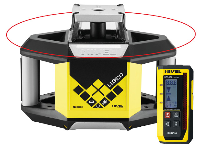 Nivelă laser rotativă NL300R Digital - Descriere