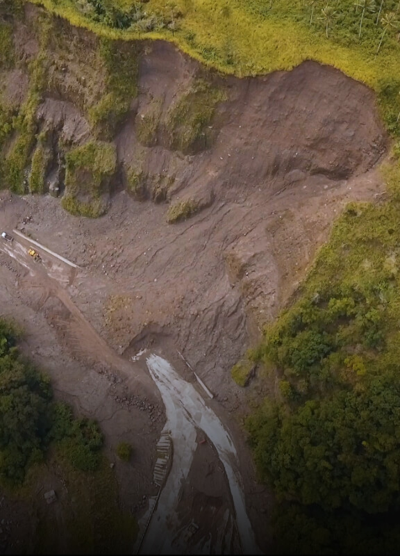 Zenmuse L3 - Scenarii de utilizare - Investigarea dezastrelor geologice